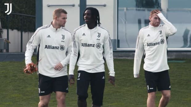 Juventus stars prepare to take on Lazio